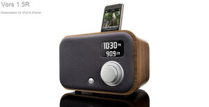 Sound System für iPod 1.5 R Walnut - Walnuss - Optik - Vers