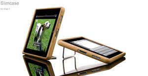iPad 2 Slimcase Bamboo - Schutzhülle aus Bambus - Vers