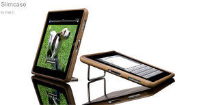 iPad 2 Slimcase, Walnut - Schutzhülle aus Walnuss - Vers