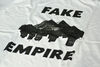 T-Shirt Fake Empire (weiß) - Plain And Black