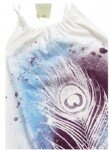 Top/ Kleid mit Pfauenfeder - Itsus