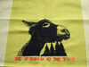 Handgewebtes Fair-Trade-Geschirrtuch 'Be proud to be you!' grün - Hirschkind