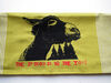 Handgewebtes Fair-Trade-Geschirrtuch 'Be proud to be you!' grün - Hirschkind