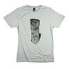 T-Shirt Holzscheit - Plain And Black