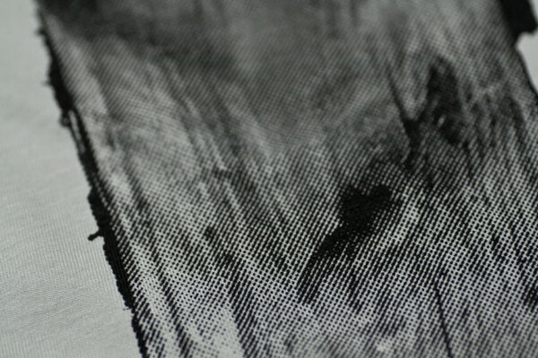 T-Shirt Holzscheit - Plain And Black