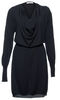 Strickkleid Calyx  - schwarz - Ansoho