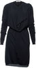 Strickkleid Calyx  - schwarz - Ansoho