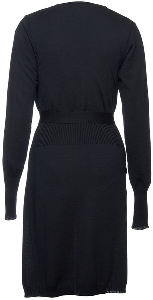 Strickkleid Calyx  - schwarz - Ansoho