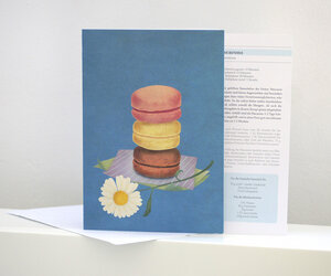 Rezeptgrußkarte MACARONS - MOZAÏQ eco design