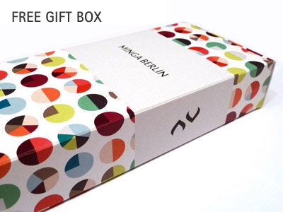 MINGA BERLIN Eco Fashion Socks Geschenkbox - Cool Sky - MINGA BERLIN