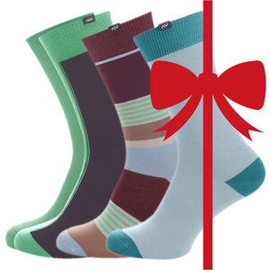 MINGA BERLIN Eco Fashion Socks Geschenkbox -Riverside Poolboy - MINGA BERLIN