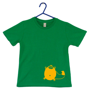 'Grinsekatze' T-SHIRT FAIR WEAR ORGANIC - shop handgedruckt