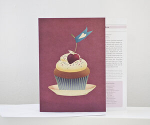 Rezeptgrußkarte CUPCAKES - MOZAÏQ eco design