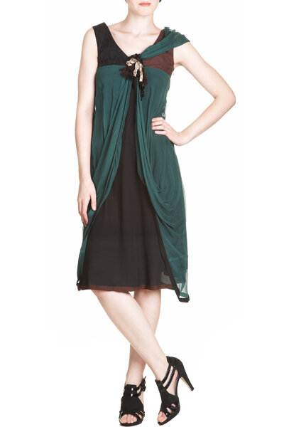 Abendkleid - Bella - Avantgarde Green