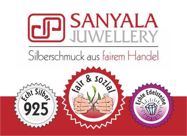 Silber-Schmuckset HEART Fairtrade - SANYALA