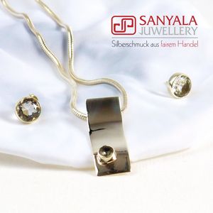 Silber-Schmuckset WAVE Fairtrade - SANYALA