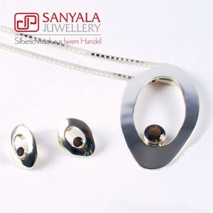 Silber-Schmuckset HAPPINESS Fairtrade - SANYALA