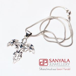 Kreuzanhänger 'DRACHENKREUZ' - Fairtrade - SANYALA