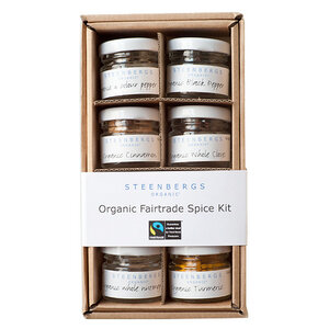 Bio-Fairtrade Gewürzbox - Steenbergs - Steenbergs
