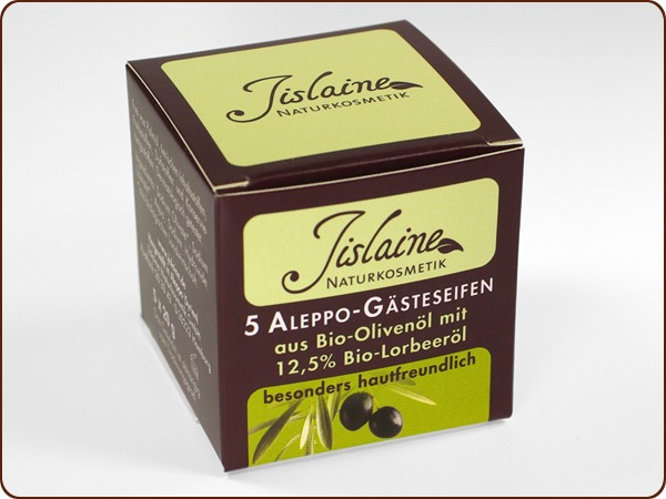 Aleppo-Gästeseifen, 5x20g - Jislaine Naturkosmetik