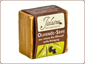 Olivenöl-Seife im Block, 200g - Jislaine Naturkosmetik
