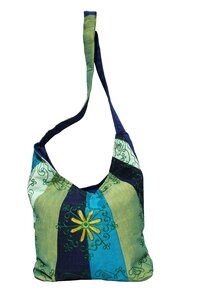 Patchworktasche Strahlenform - Reciclage