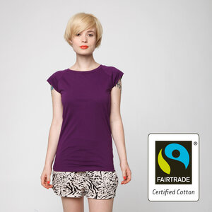 THOKKTHOKK TT01 Cap Sleeve plum - THOKKTHOKK