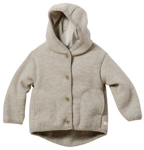 Woll-Walkjacke mit Kapuze - Disana