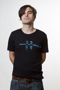 T-Shirt 'kicker' men - neu  - LaissezFair