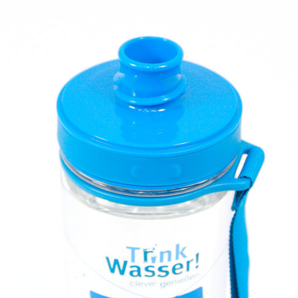 AVEO Trinkwasserflasche blau, 0,6L, Charity - aladdin