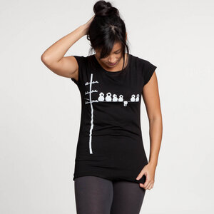 FellHerz T-Shirt Make some noise! schwarz - FellHerz