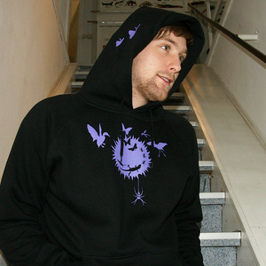 'Faunistische Träume' Männer HOODIE FAIR WEAR - shop handgedruckt