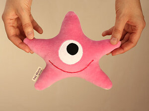 Kuscheltier Seestern rosa - hej Marie