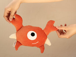 Kuscheltier Krabbe rot - hej Marie