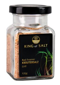 King of Salt Kräutersalz Grill, 125g - King of Salt