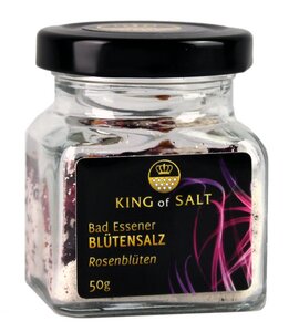 King of Salt Blütensalz Rose, 50g - King of Salt