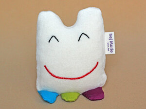 Kuscheltier Mini Knuffel ecru - hej Marie