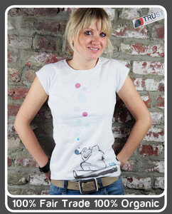 Chill Gorilla Damen T-Shirt - Trusted Fair Trade Clothing