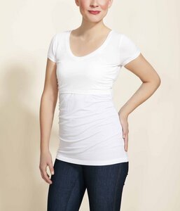 Boob Still und Umstandstop before and after, Farbe: weiss - Boob