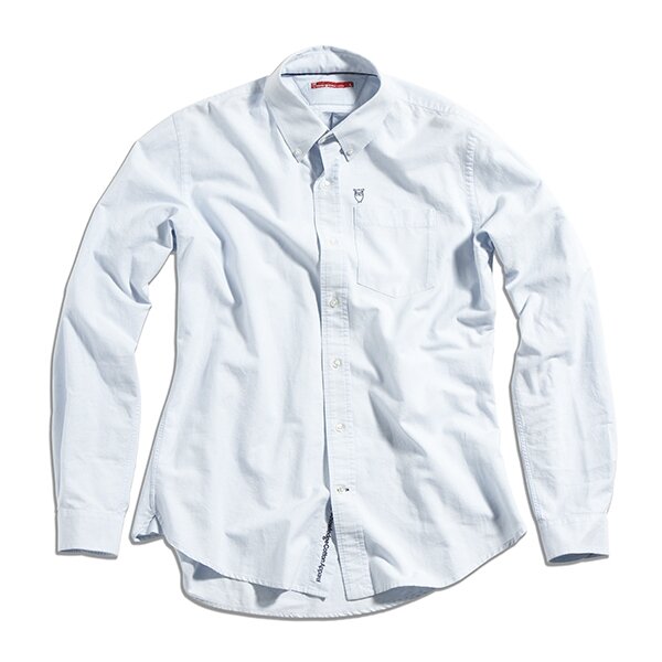 Oxford woven shirt - KnowledgeCotton Apparel