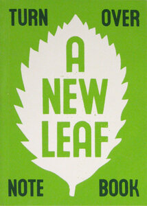Notizbuch 'Turn over a new leaf' - Sukie