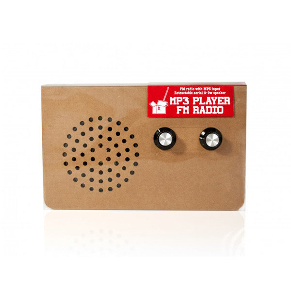 Cardboard - Radio aus Karton - Suck UK
