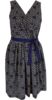 Wickelkleid im Retro Tribal Print - bibico