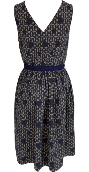 Wickelkleid im Retro Tribal Print - bibico