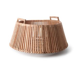 großer Korb aus Palmholz - Fair Trade Original
