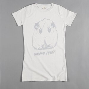 Women T-Shirt SAVE ME hellgrau - MR. NELSON ecowear