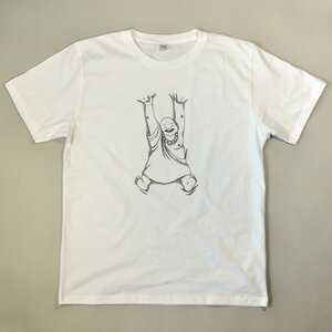 T-Shirt HANGING BUDDHA weiß (Mitte) - MR. NELSON ecowear