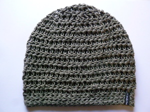 Häkelbeanie Daktari - mörtel.mütze