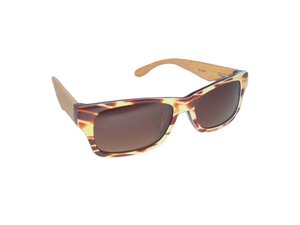Designer Sonnenbrille -  HORN - woodlike - Eco Unit T
