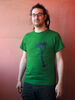 Fair-Trade Bio-Männershirt 'Steppe' - Hirschkind